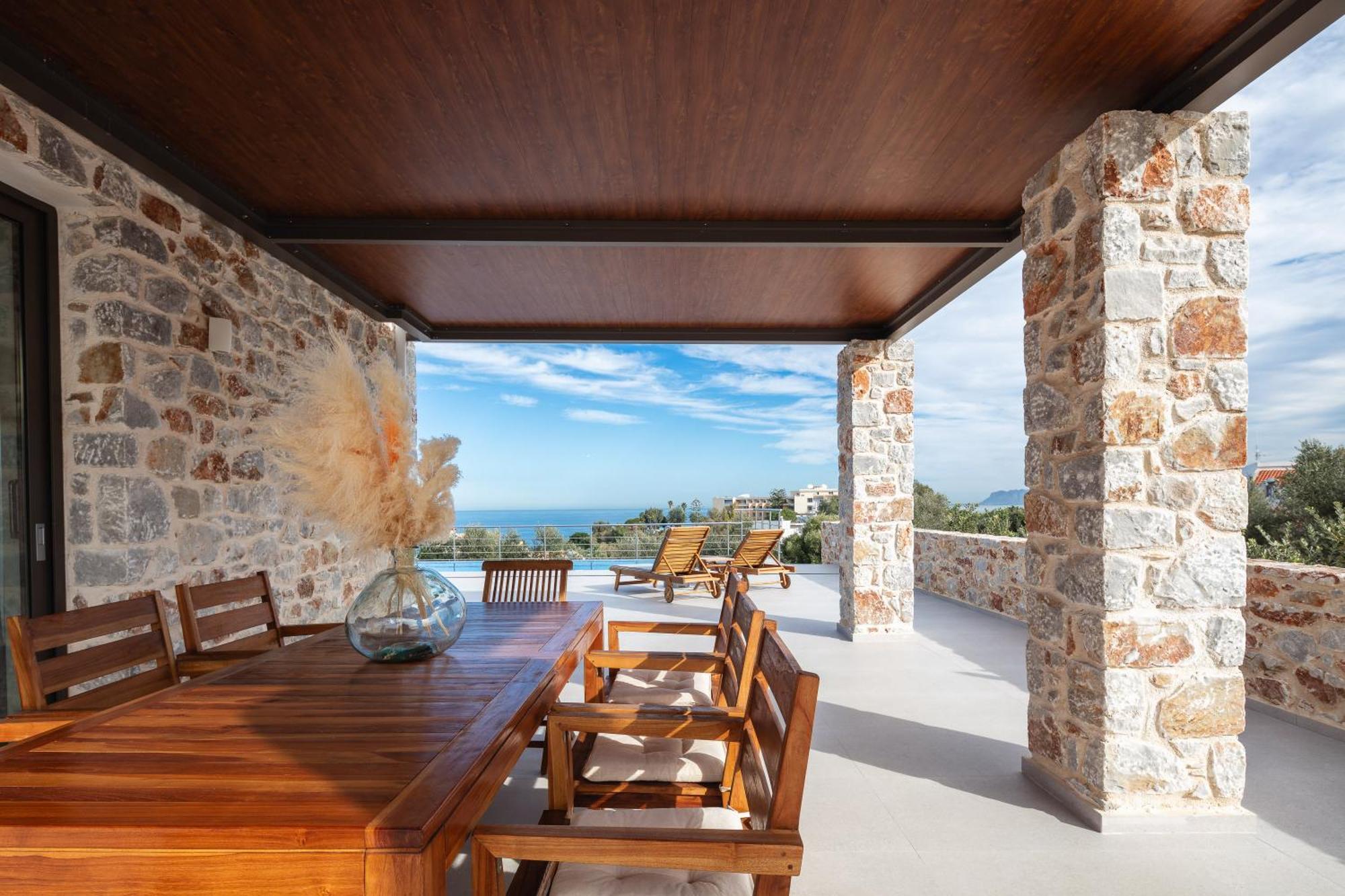 別墅 Oinolithos Luxury Kalamaki (Chania)